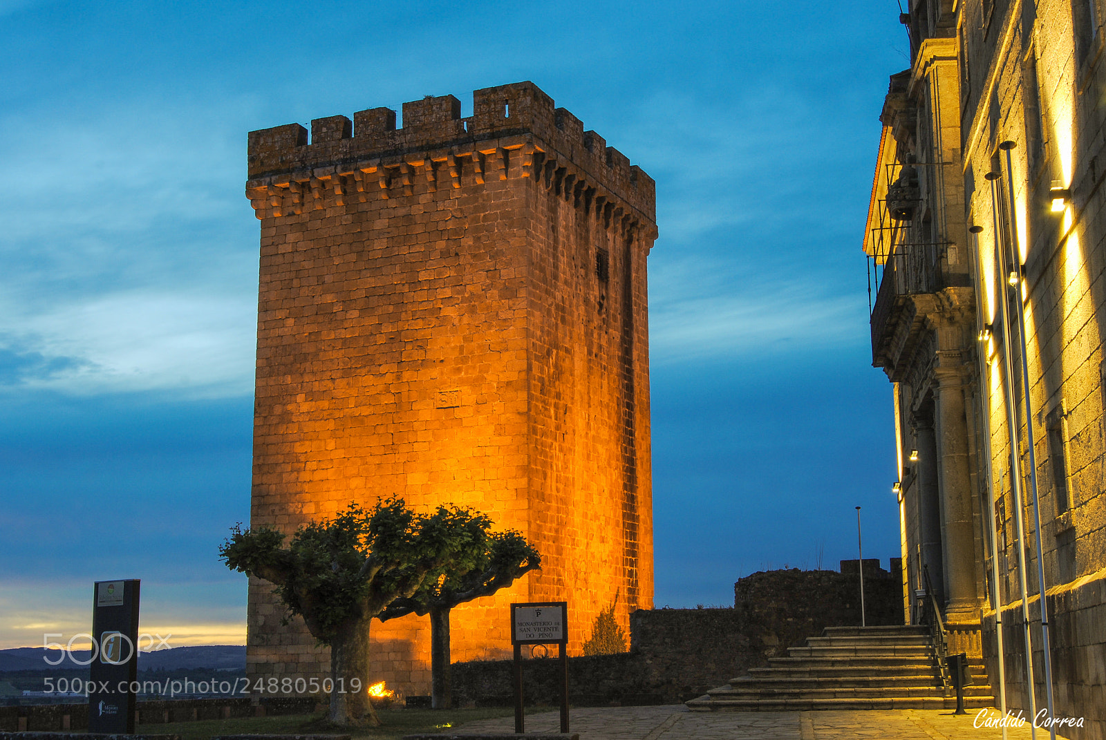 Nikon D3000 sample photo. Torre del homenaje photography