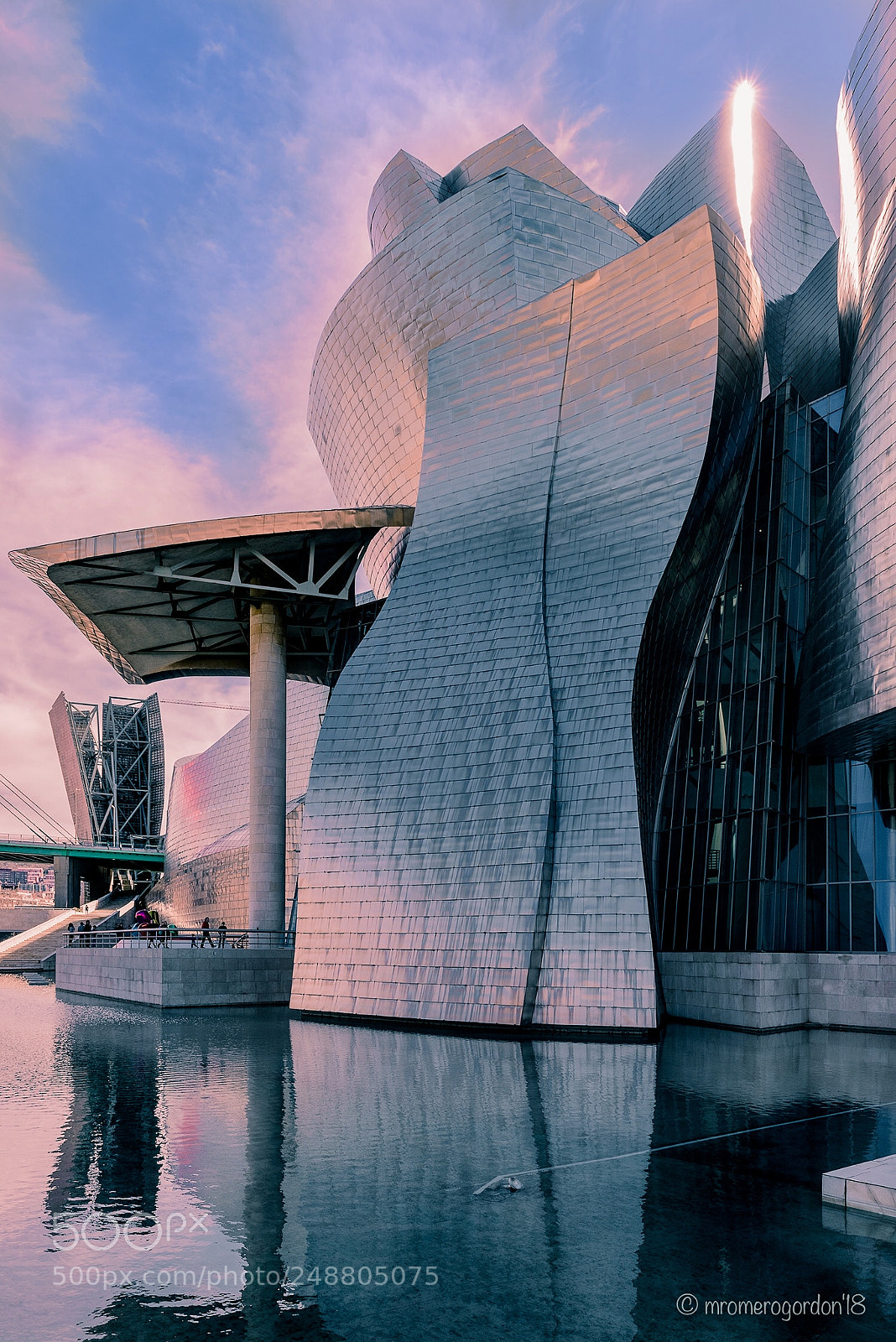Nikon D810 sample photo. Guggenheim museum. bilbao, spain photography