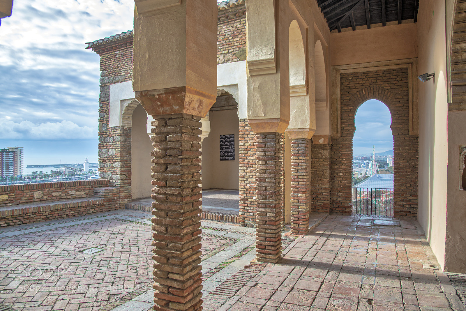 Nikon D800 sample photo. Alcazaba de málaga photography
