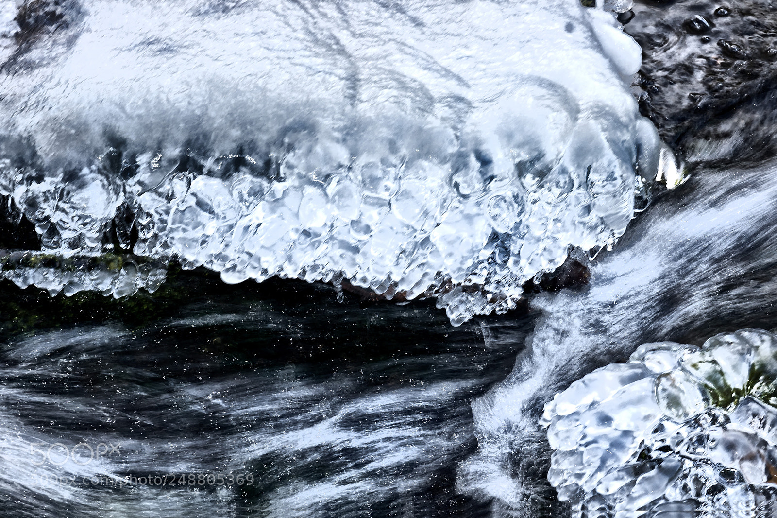 Sony a6300 sample photo. Ice photography