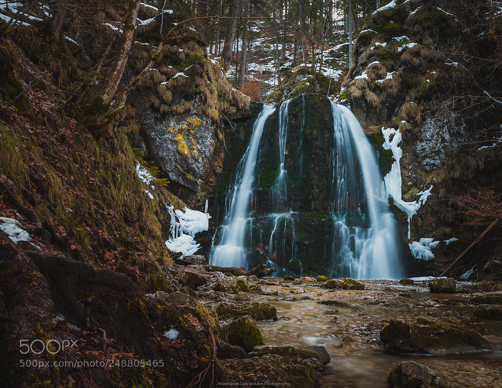 Nikon D7200 sample photo. Waterfall of josefsthal photography