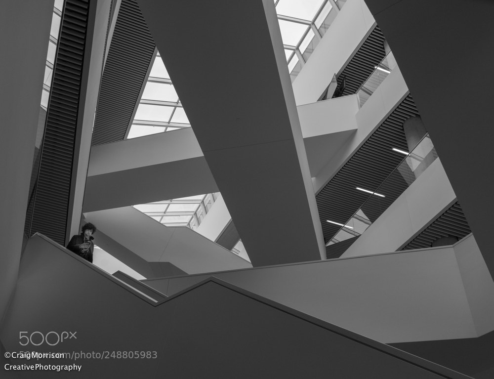 Nikon D7100 sample photo. The halifax central library photography