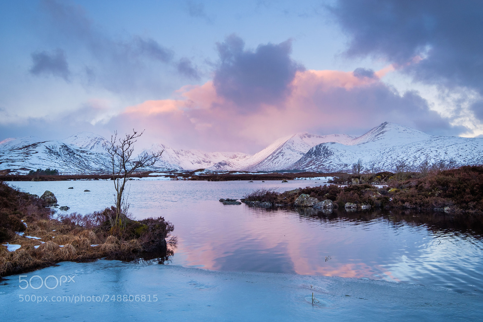 Fujifilm X-T2 sample photo. Lochan na h-achlaise, rannoch photography