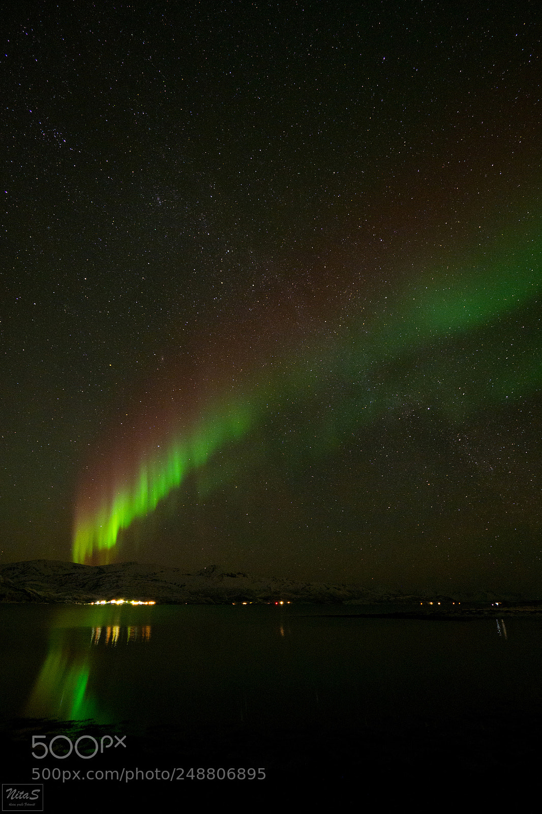 Olympus OM-D E-M1 Mark II sample photo. Northern lights above the photography