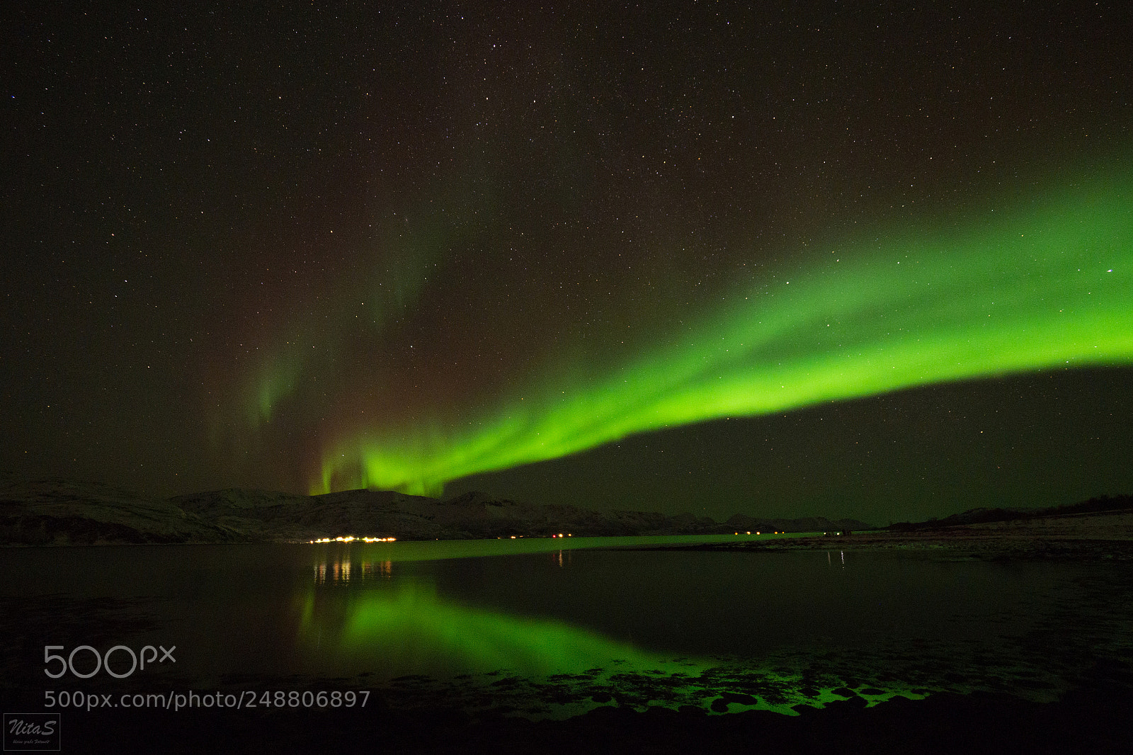 Olympus OM-D E-M1 Mark II sample photo. Northern lights above the photography