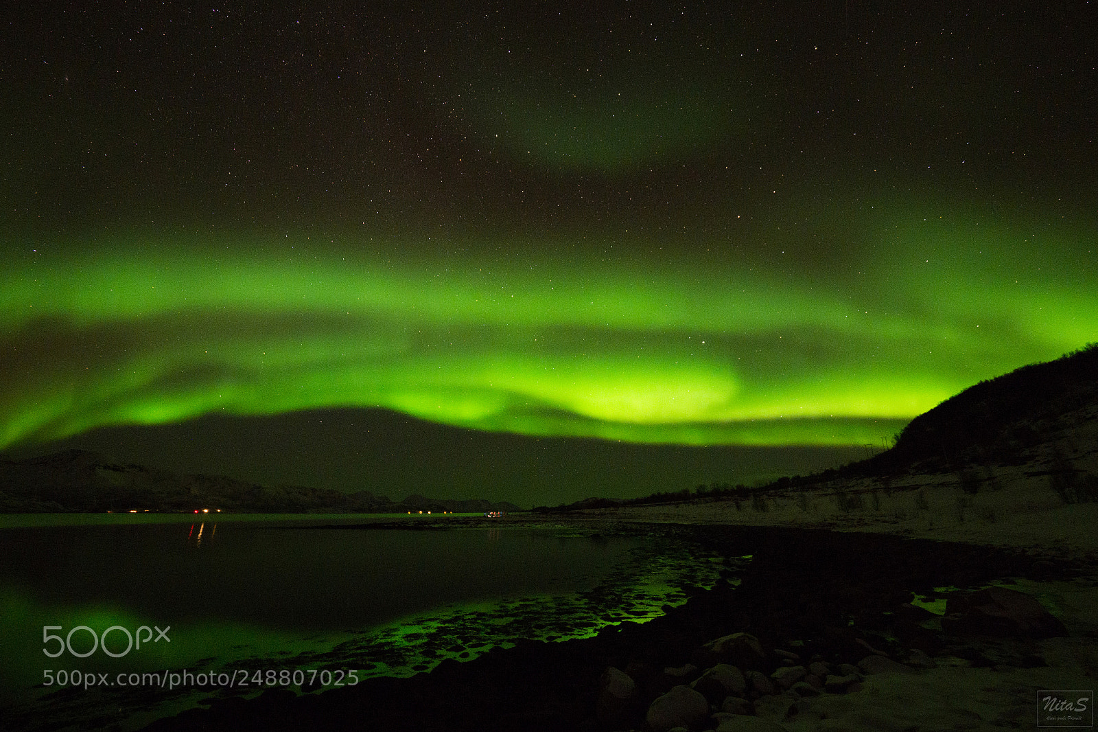 Olympus OM-D E-M1 Mark II sample photo. Northern lights above the photography