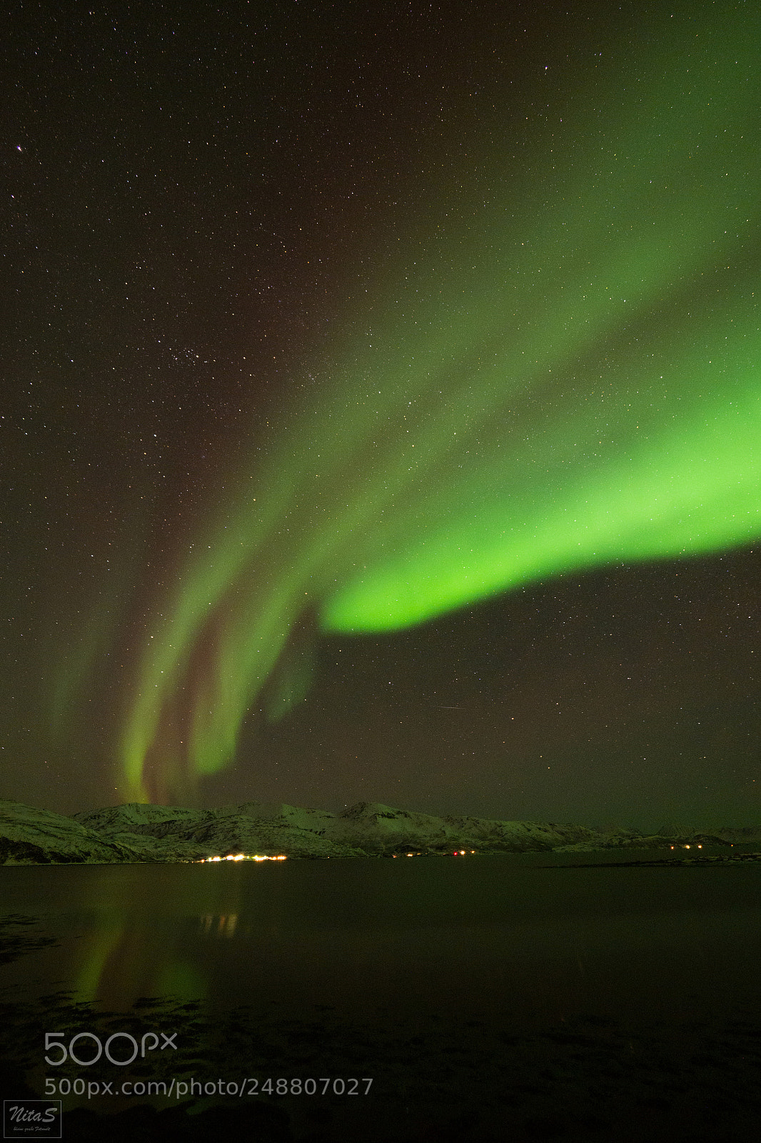 Olympus OM-D E-M1 Mark II sample photo. Northern lights above the photography