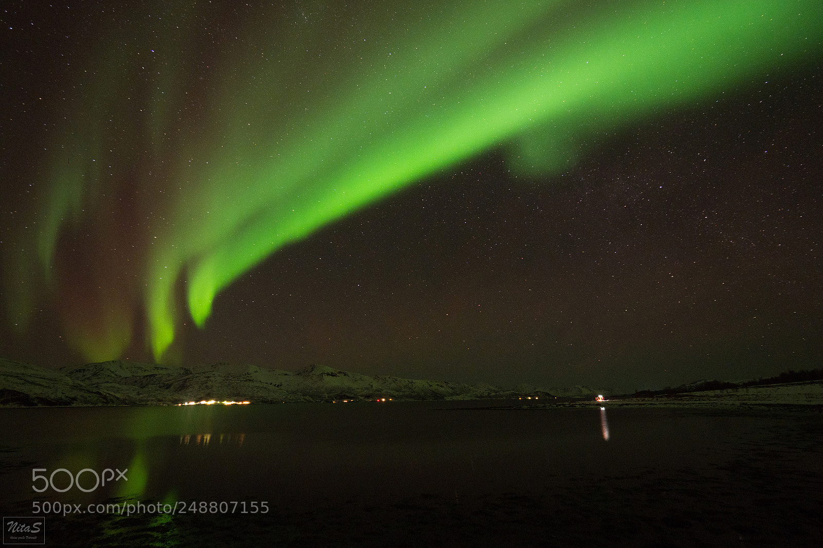 Olympus OM-D E-M1 Mark II sample photo. Northern lights above the photography