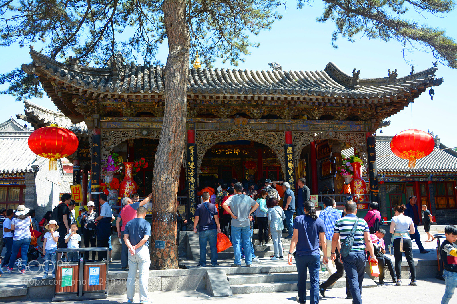 Nikon D7100 sample photo. Wuye temple五爷庙（山西五台山） photography