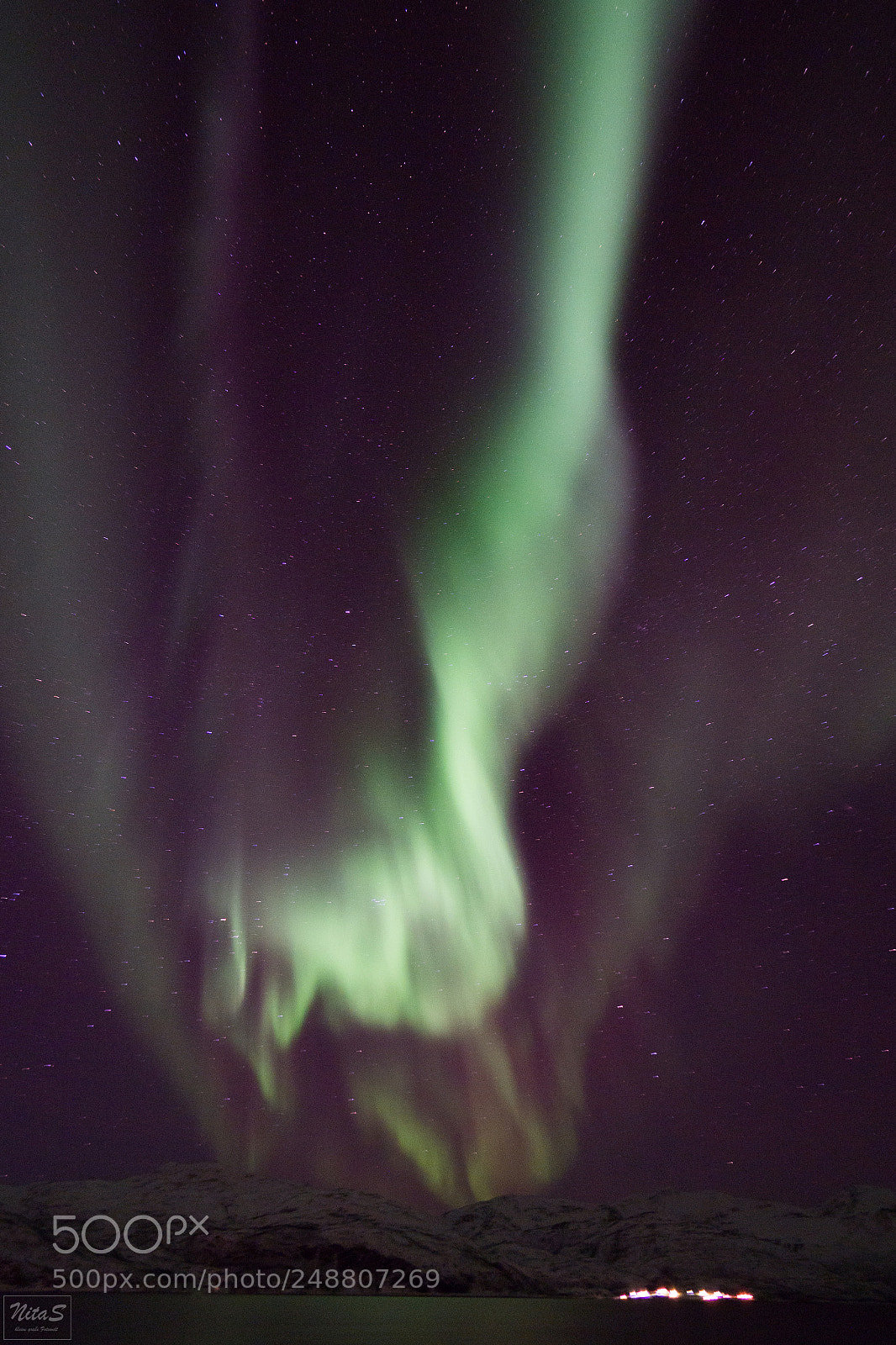 Olympus OM-D E-M1 Mark II sample photo. Northern lights above the photography