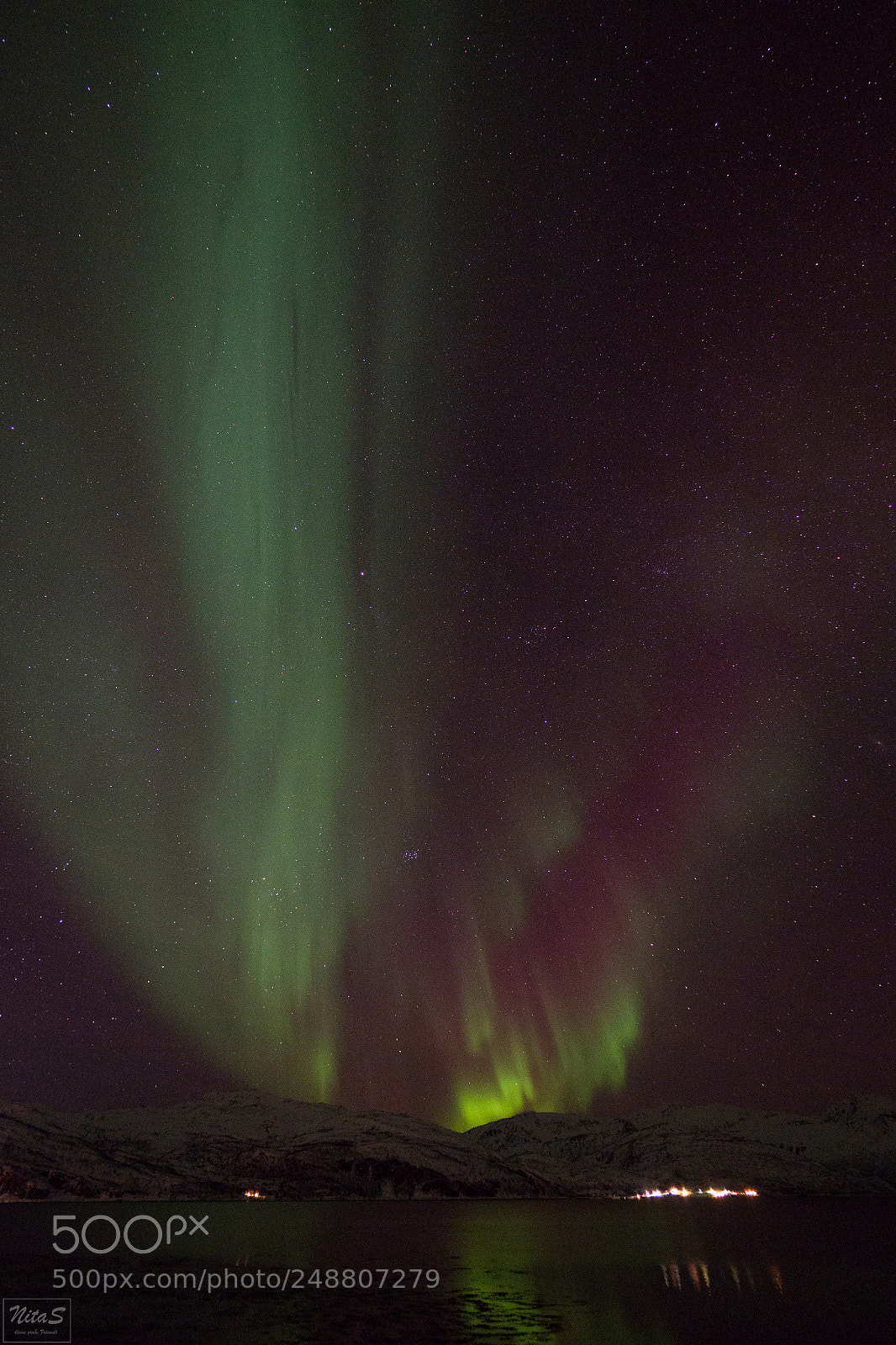 Olympus OM-D E-M1 Mark II sample photo. Northern lights above the photography