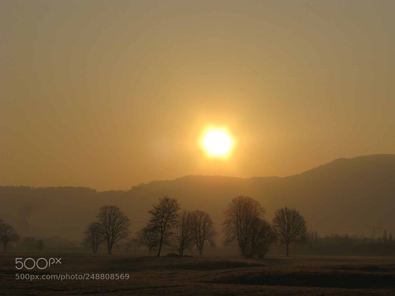 Canon POWERSHOT G9 sample photo. Dreisamtal rotmatte sonnenaufgang photography