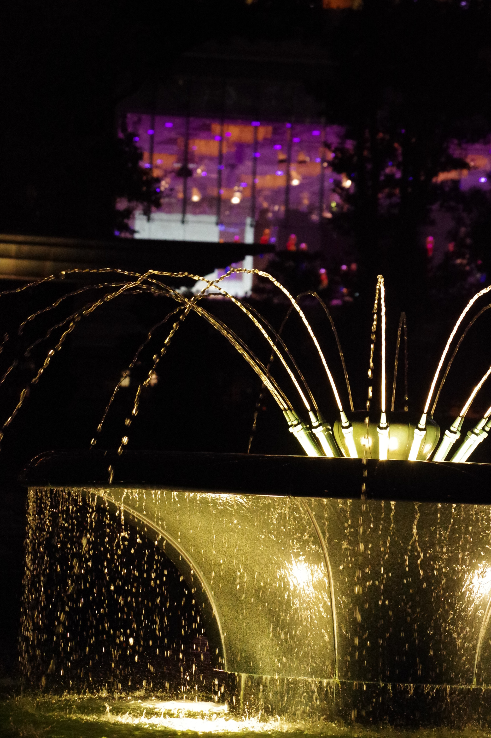 Pentax KP sample photo. Edo fountain photography