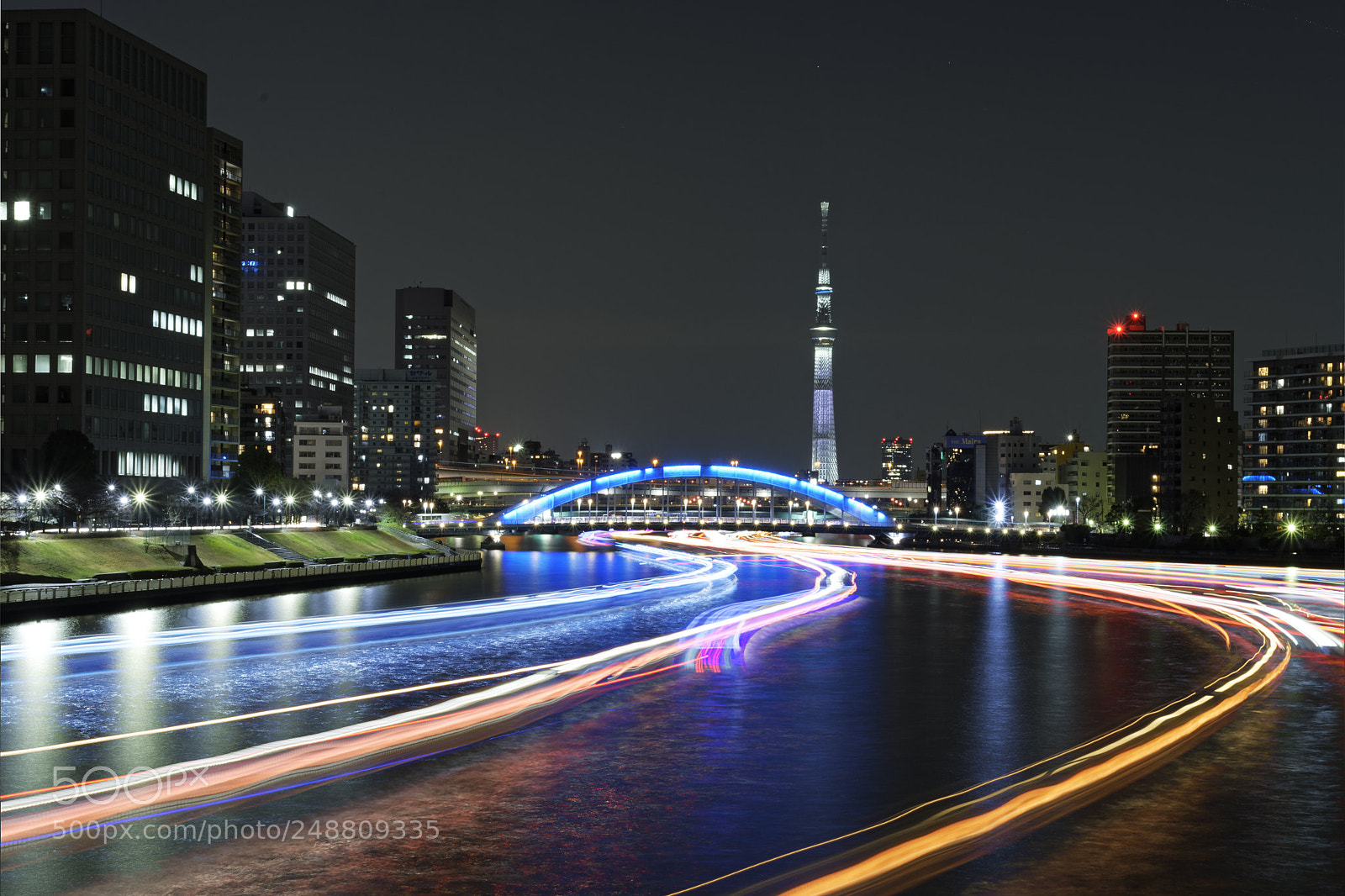 Nikon D7500 sample photo. Skytree and eitai bridge. photography