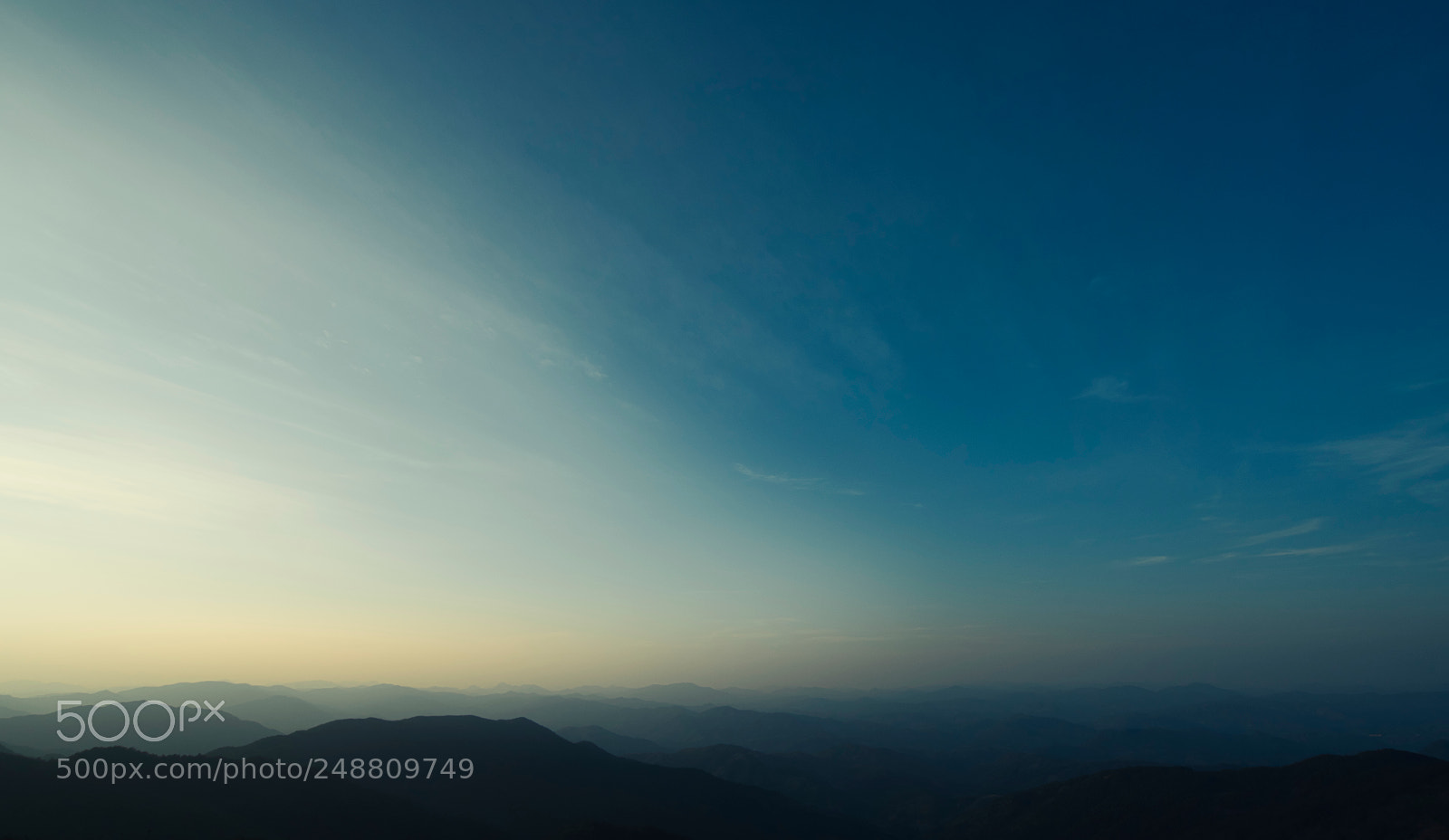 Sony a7R III sample photo. There are moutains photography
