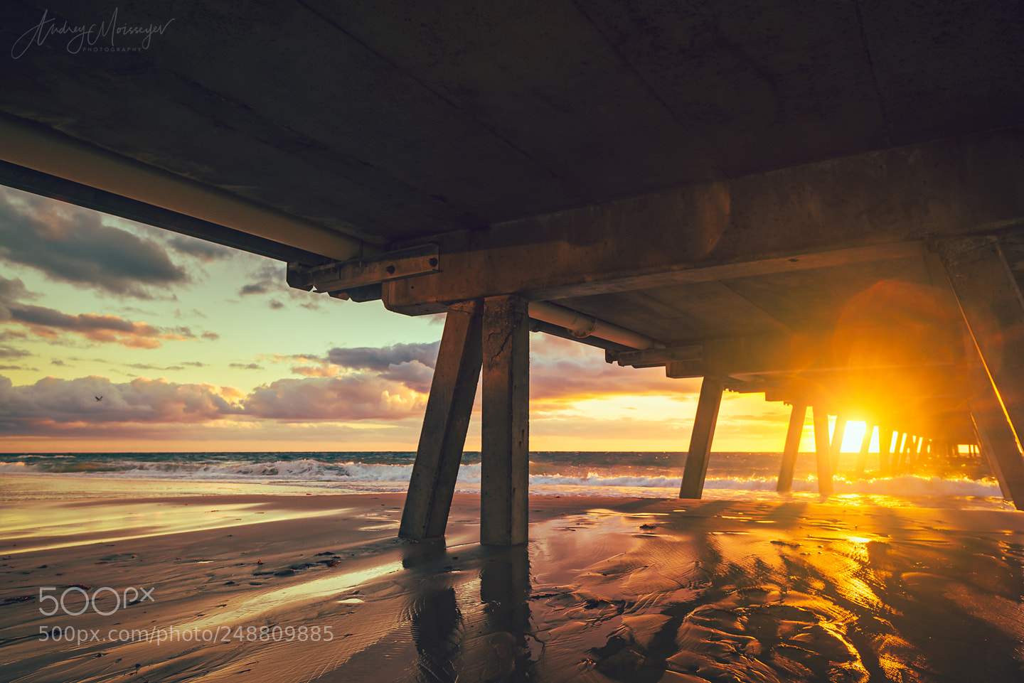 Nikon D800 sample photo. Glenelg beach jetty photography