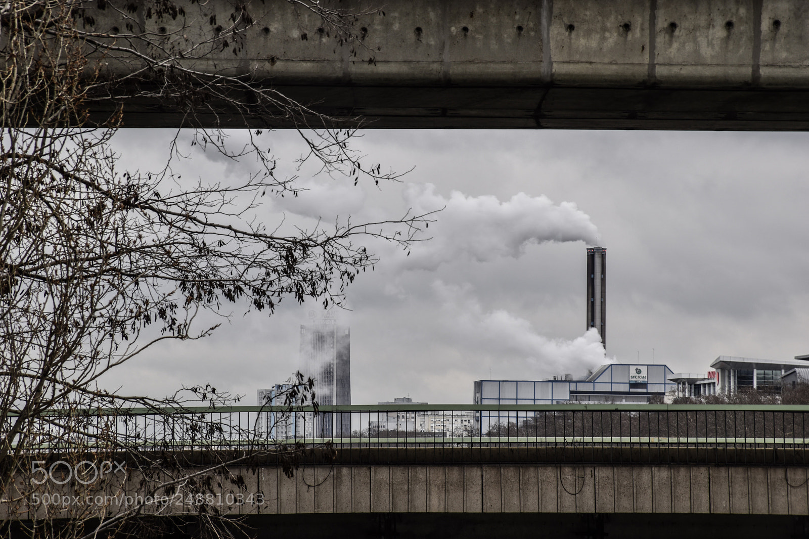 Nikon D5600 sample photo. Pollution in paris photography