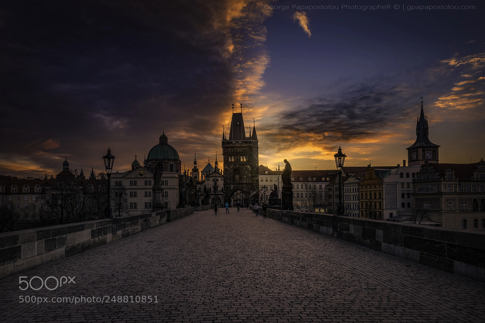 Nikon D810 sample photo. Charles bridge prague photography