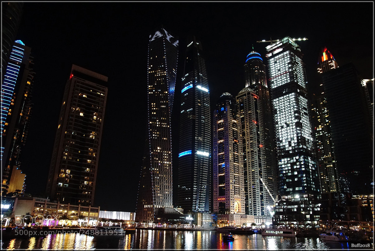 Sony ILCA-77M2 sample photo. Dubai marina photography
