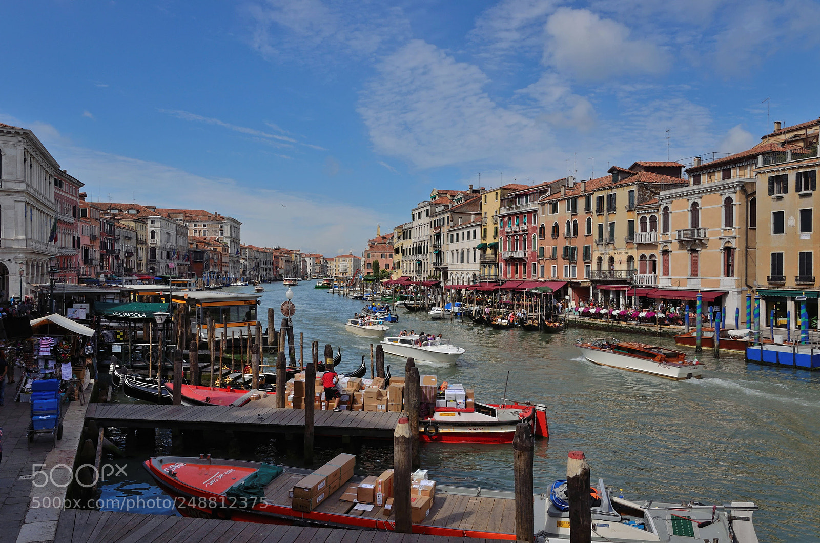 Nikon D5100 sample photo. Venise grand canal vue photography