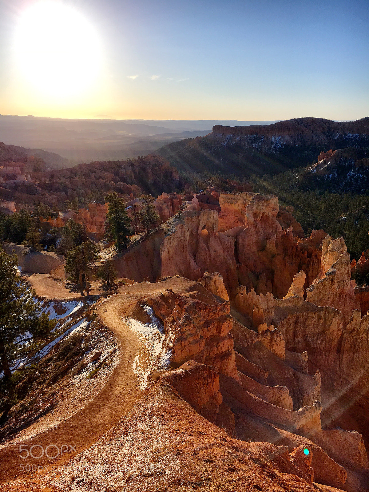 Apple iPhone 6s sample photo. Sunrise bryce canyon photography