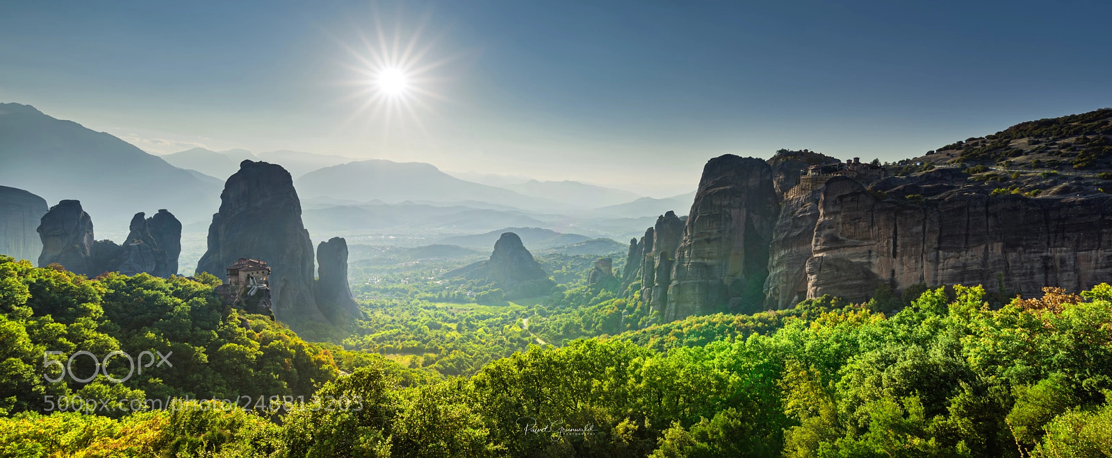 Nikon D810 sample photo. Meteora photography