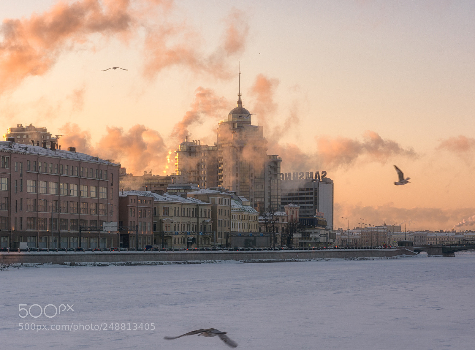 Nikon D7100 sample photo. A fiery morning photography