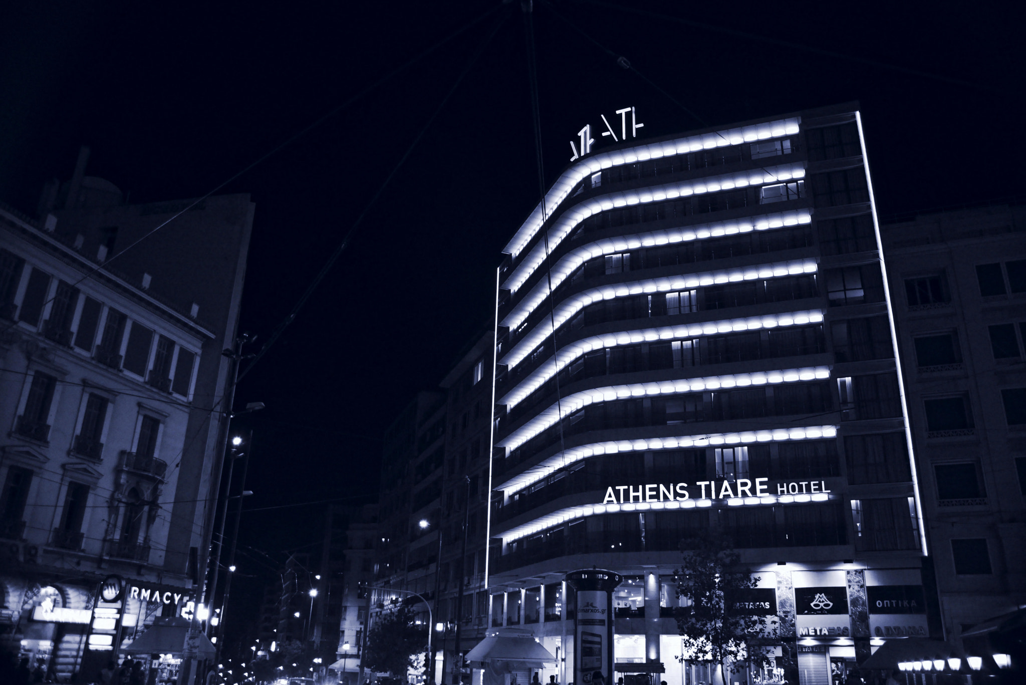 AF Zoom-Nikkor 28-105mm f/3.5-4.5D IF sample photo. Athens tiare hotel, omonoia - greece 2017 photography