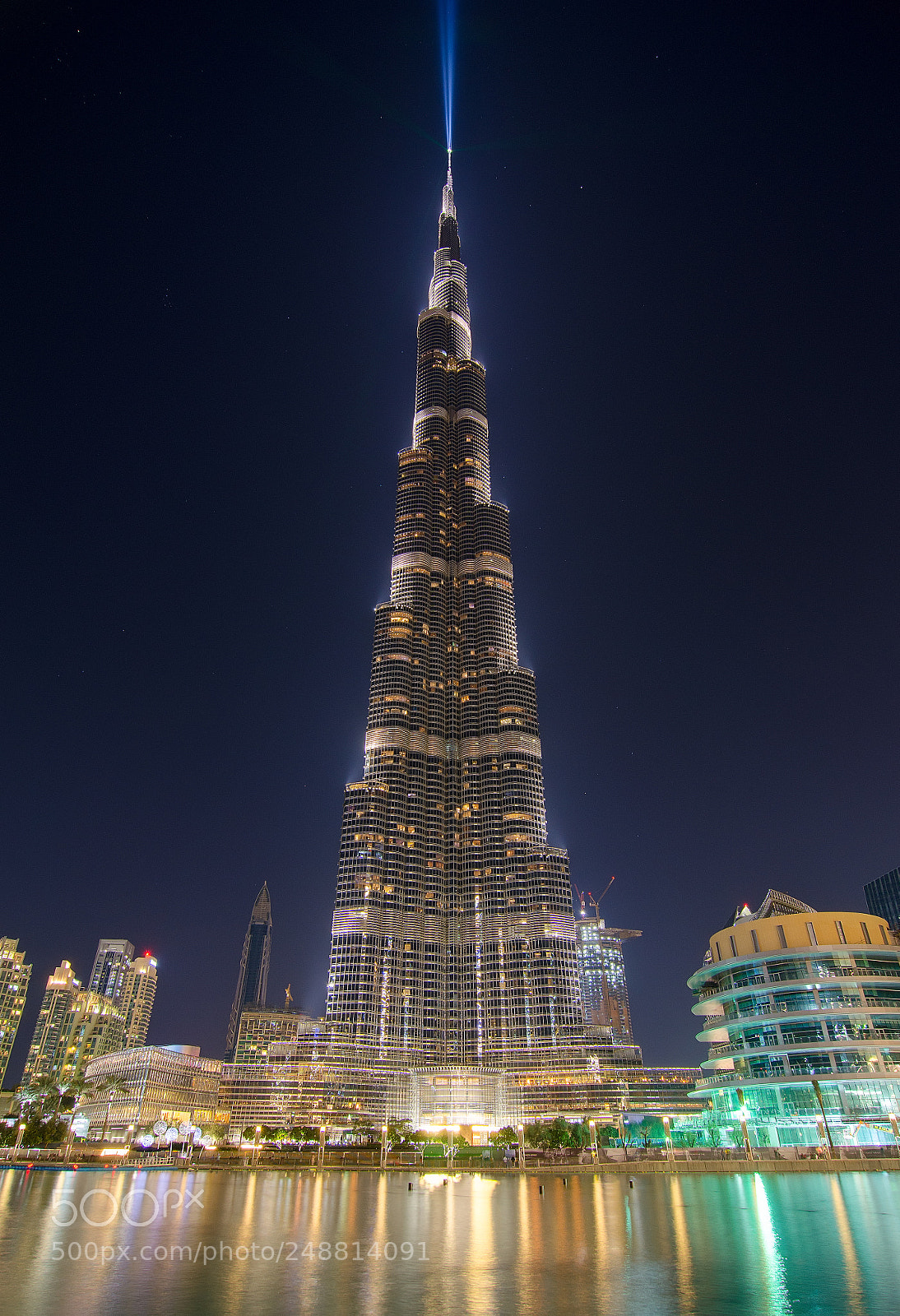 Nikon D5100 sample photo. Burj khalifa photography