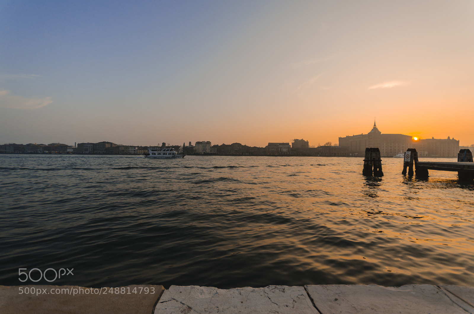Nikon D7000 sample photo. Tamonto in laguna, venezia 2018. photography