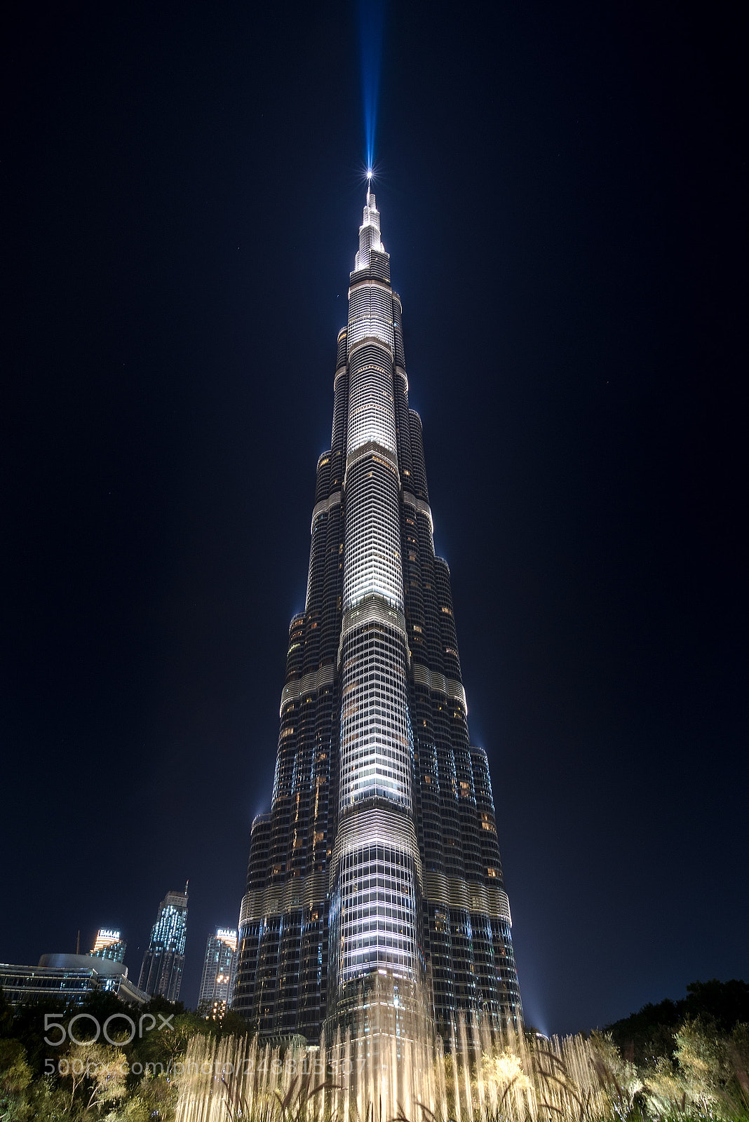 Nikon D5100 sample photo. Burj khalifa photography