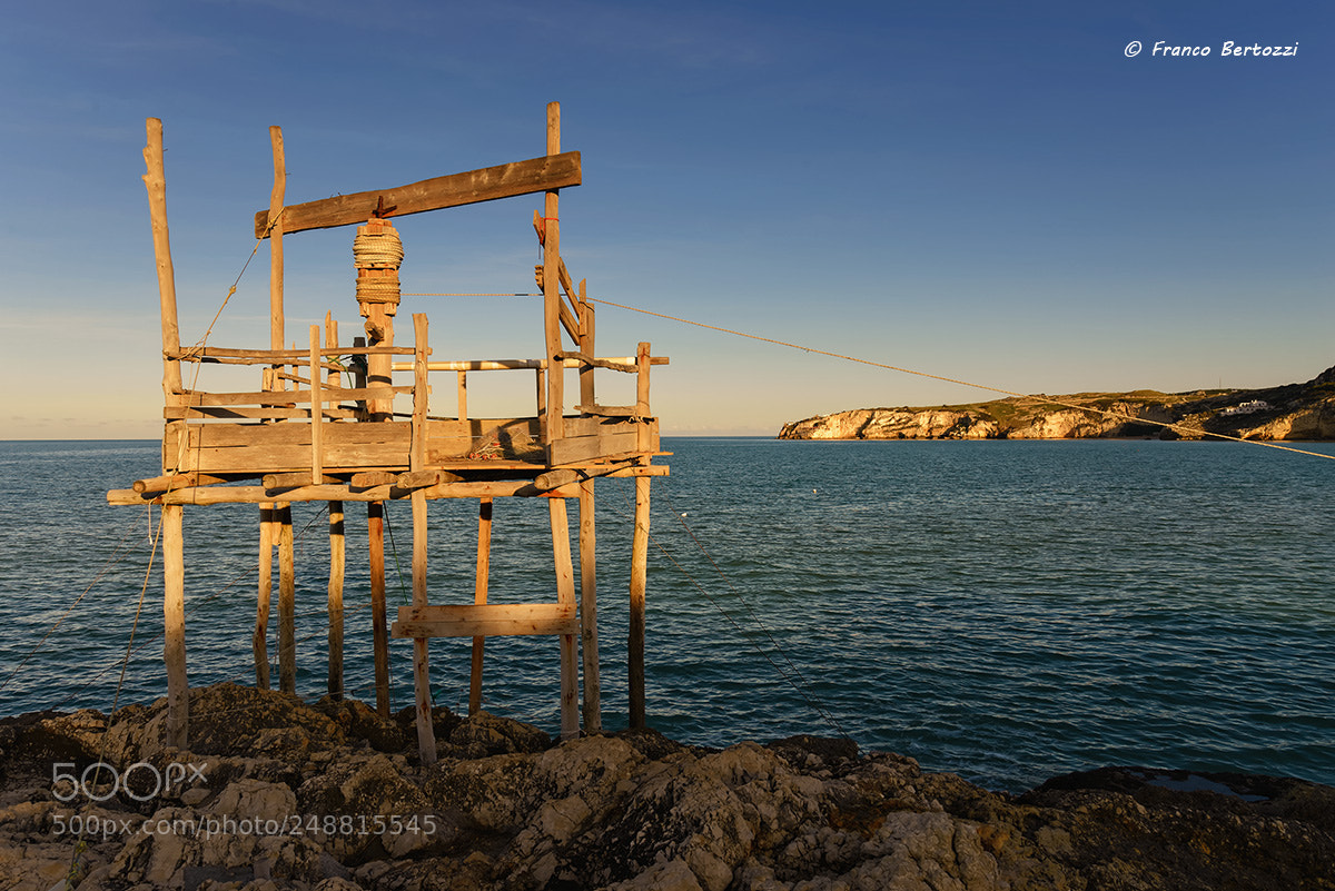 Nikon D610 sample photo. Peschici trabucco garganico photography