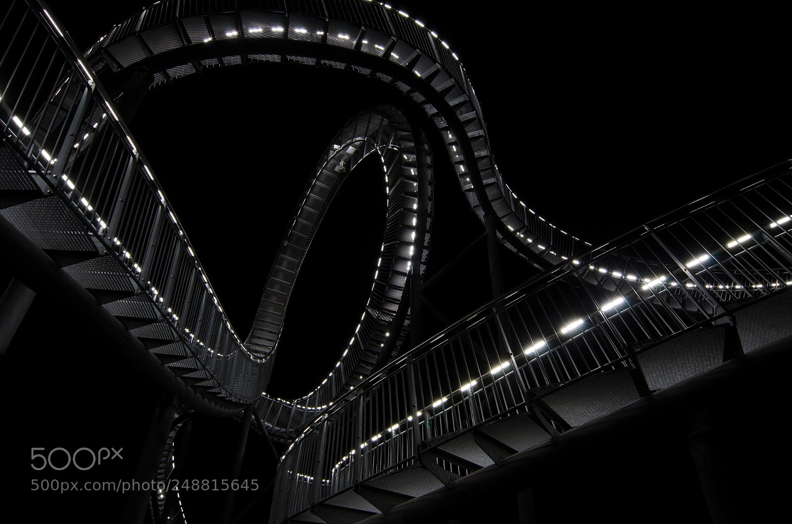 Nikon D7000 sample photo. Roller coaster photography