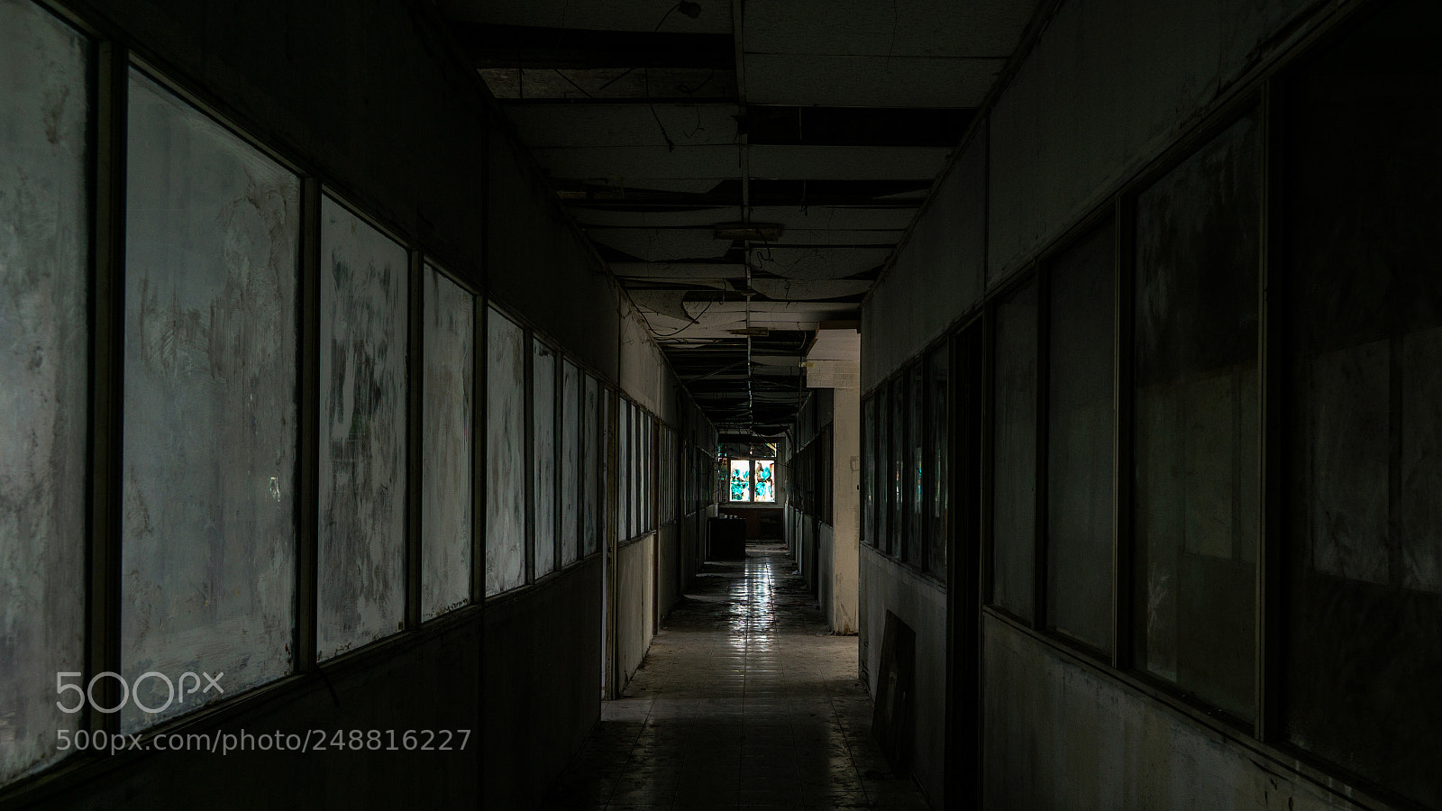 Sony a6000 sample photo. The dark abandoned alley photography