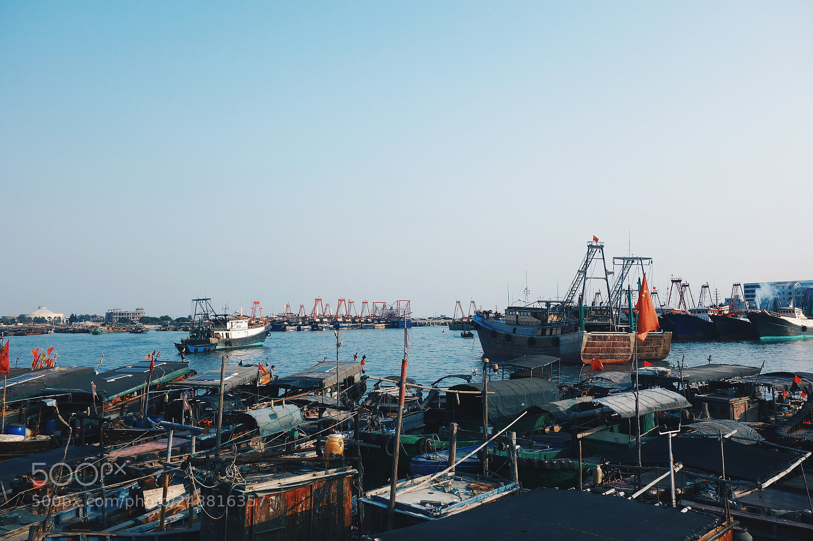 Sony Cyber-shot DSC-RX100 sample photo. Fishing port wharf photography