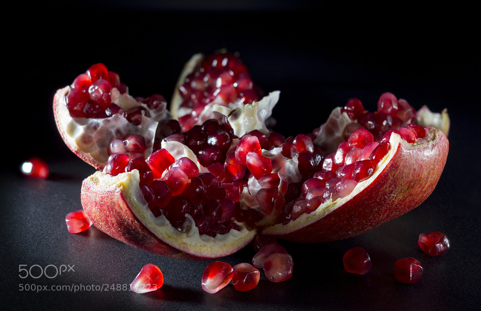 Nikon D3200 sample photo. Pomegranate photography
