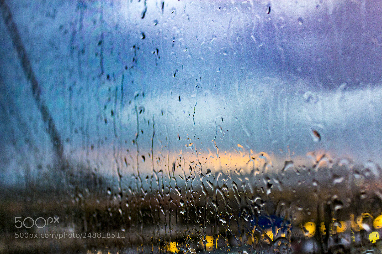 Canon EOS 600D (Rebel EOS T3i / EOS Kiss X5) sample photo. Window water droplets photography
