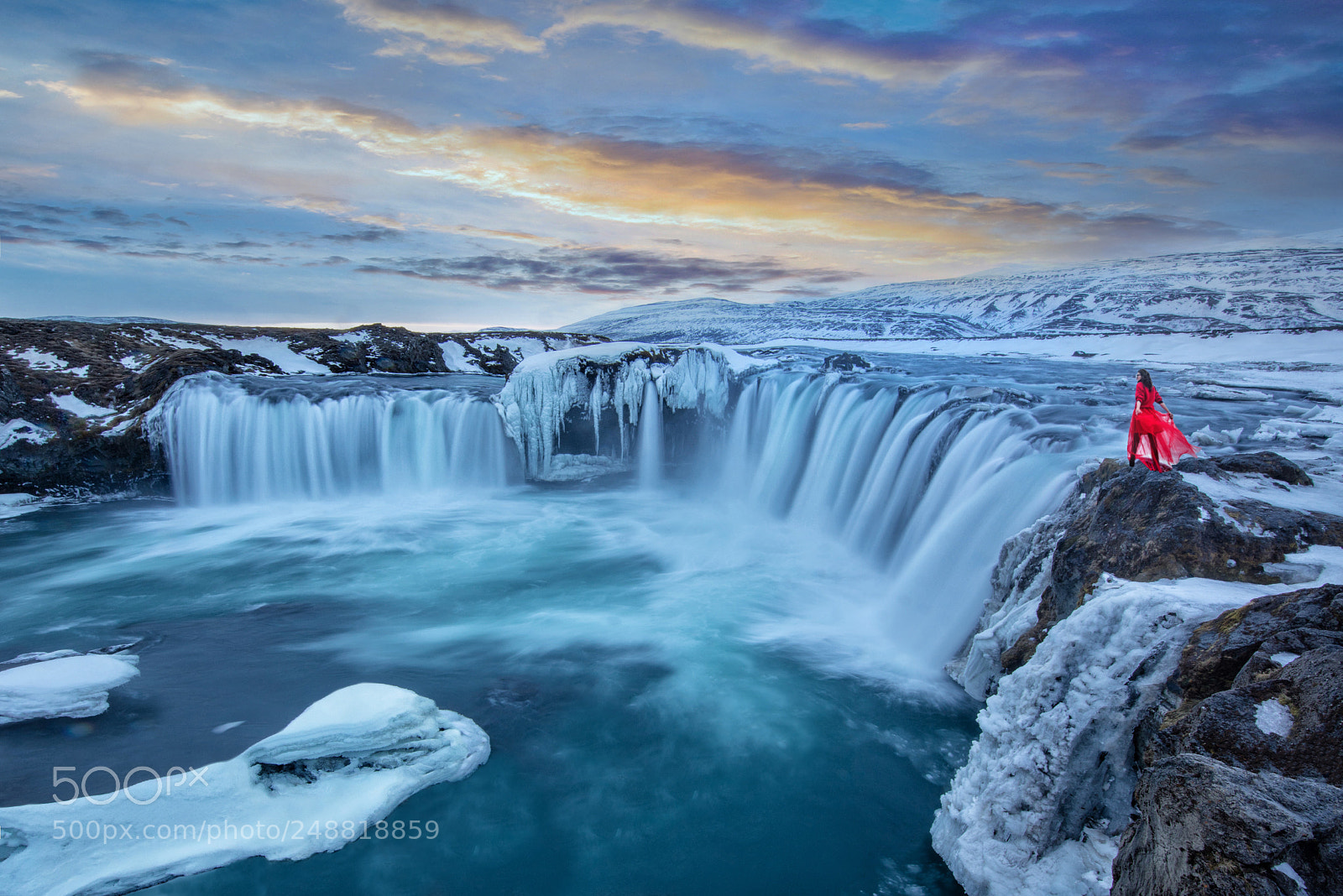 Canon EOS 5DS R sample photo. Iceland godafoss photography