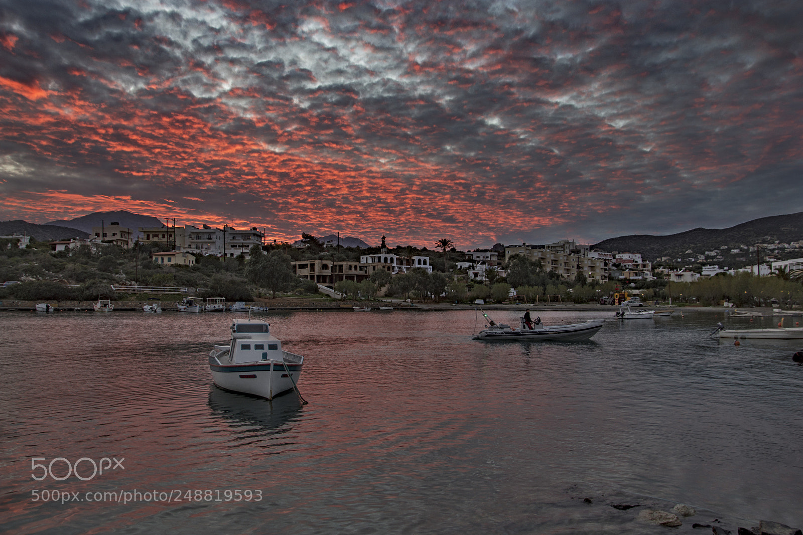 Nikon D7200 sample photo. Red sunset photography