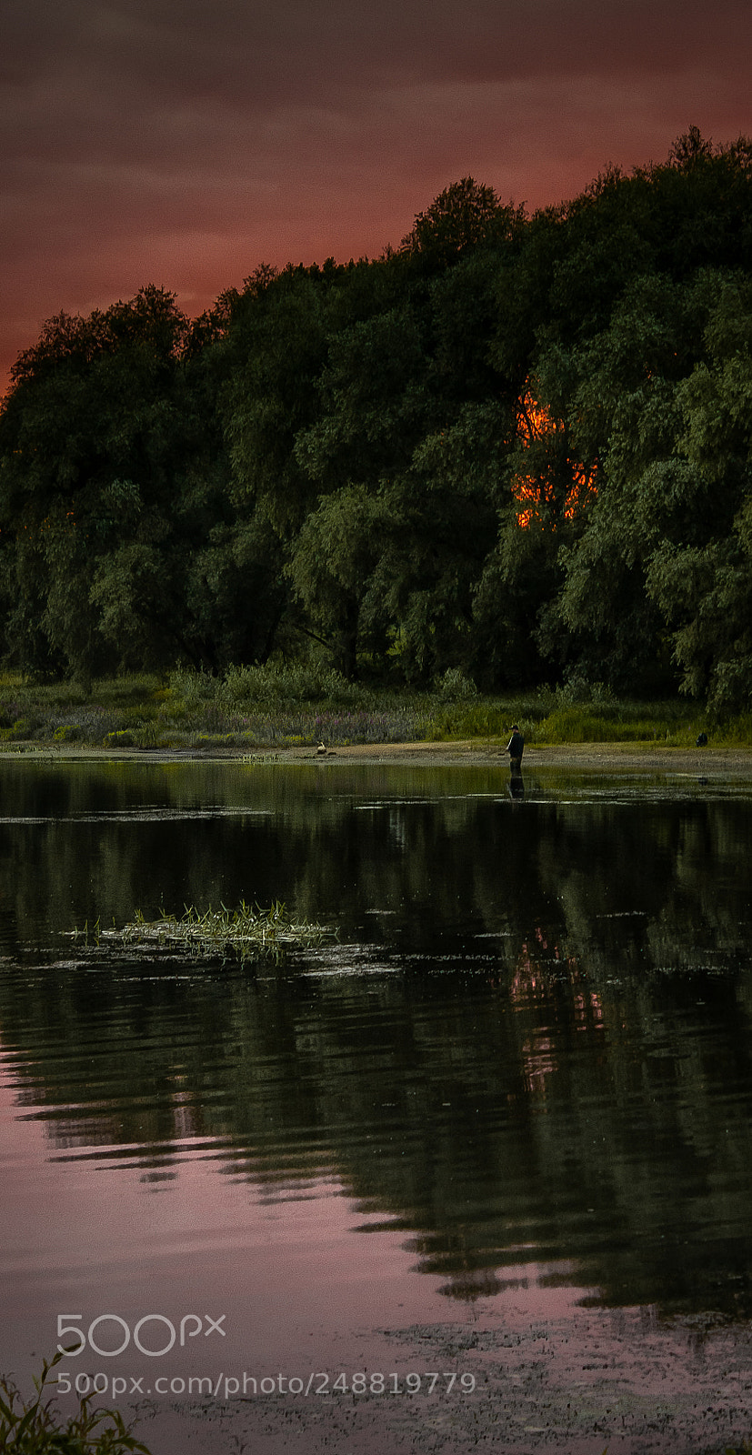 Canon EOS 600D (Rebel EOS T3i / EOS Kiss X5) sample photo. Fishink just before sunset photography