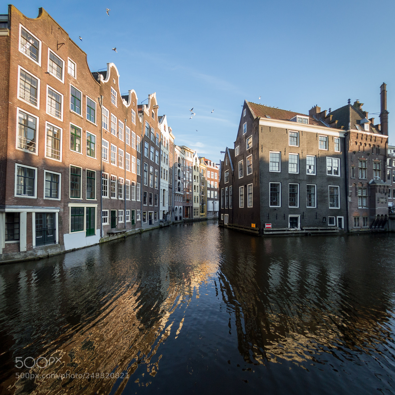Nikon D3200 sample photo. Houses and canals in photography