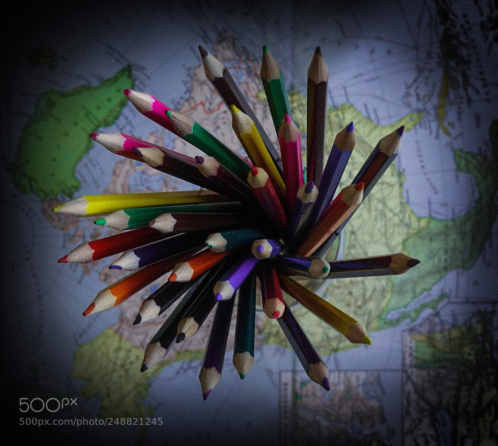 Sony Cyber-shot DSC-RX10 sample photo. Pencils of the world photography