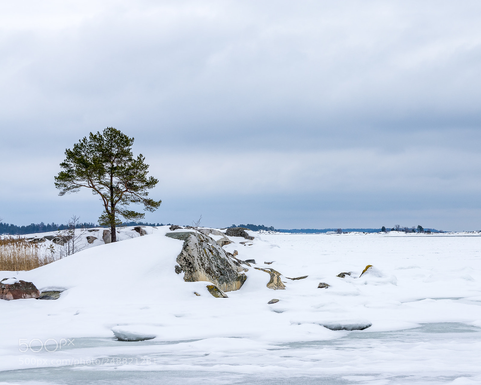 Pentax K-3 sample photo. Frozen coastline photography