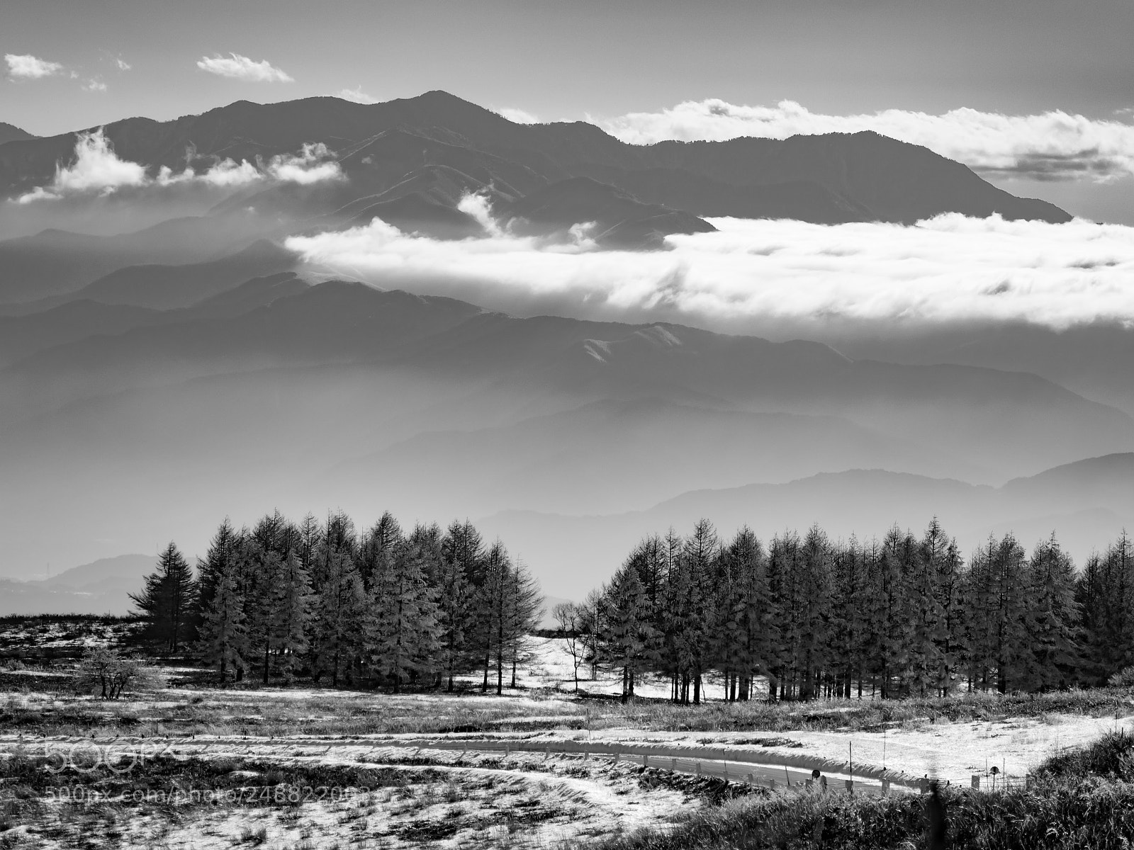 Olympus OM-D E-M1 sample photo. Kirigamine highland in winter photography