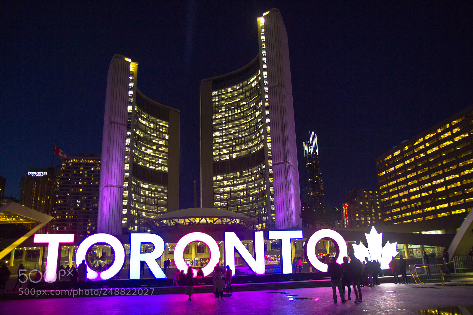 Canon EOS 60D sample photo. Toronto city hall at photography