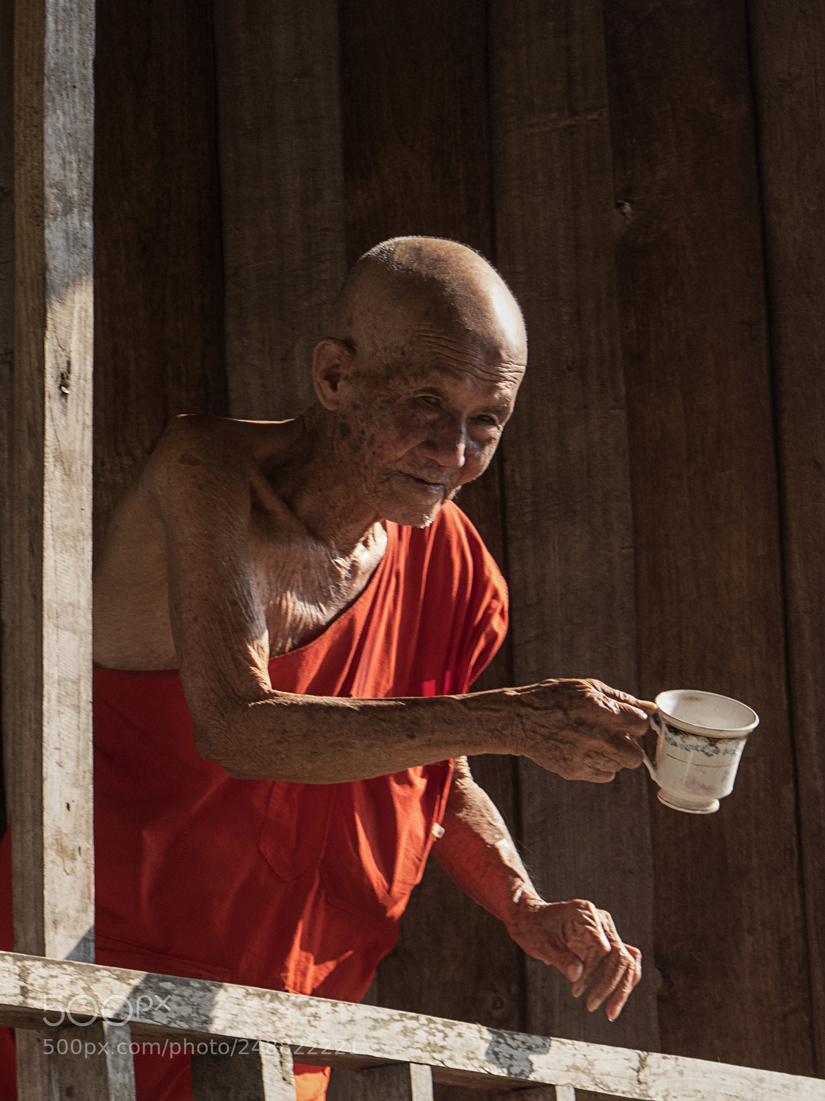 Panasonic Lumix DMC-FZ300 sample photo. Buddhist monk... photography