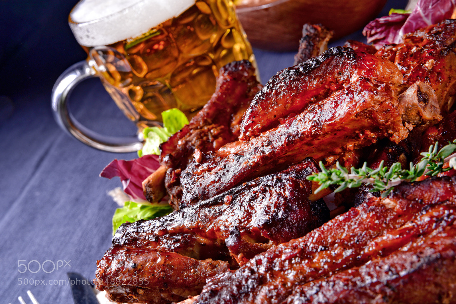 Nikon D810 sample photo. Delightful bbq spareribs from photography