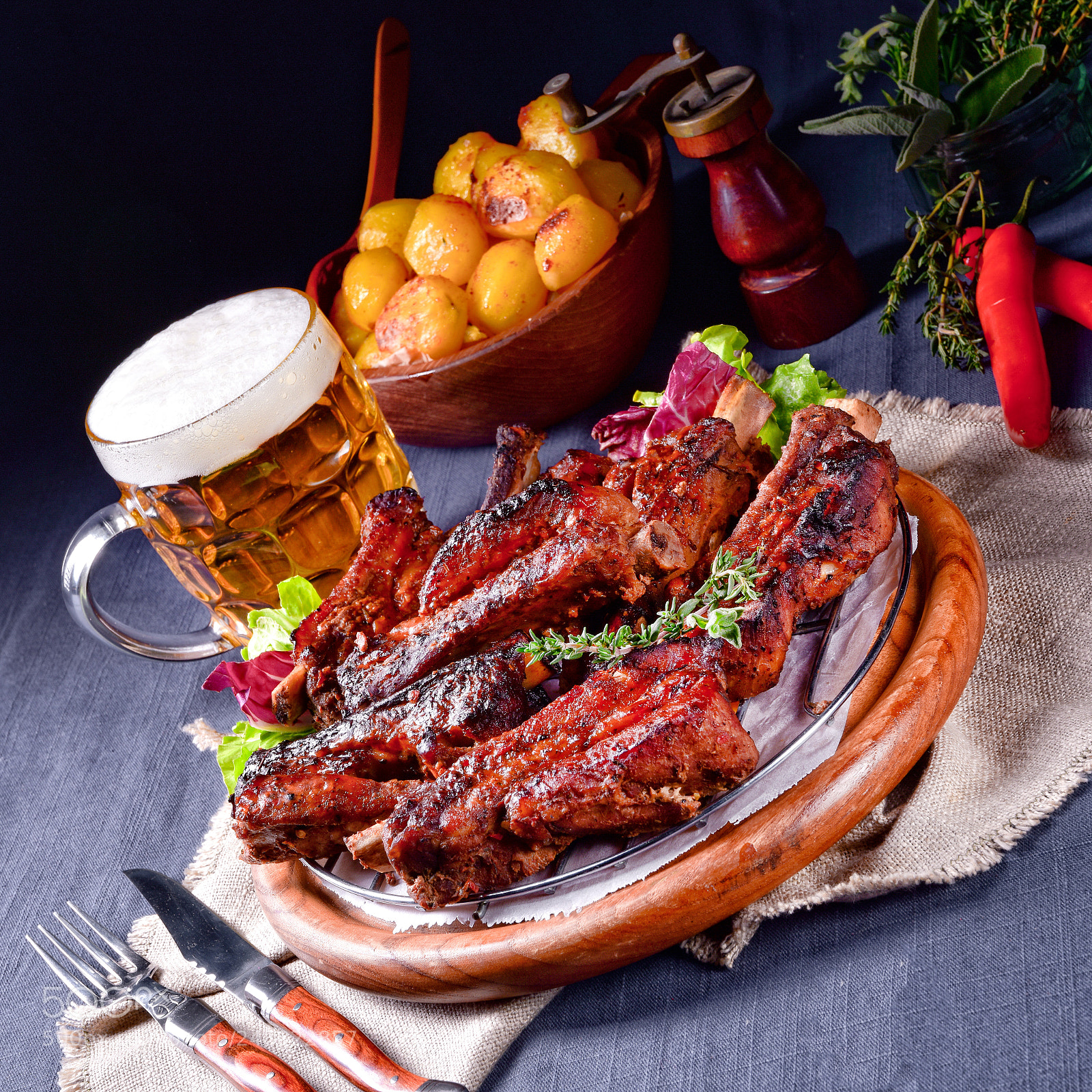 Nikon D810 sample photo. Delightful bbq spareribs from photography