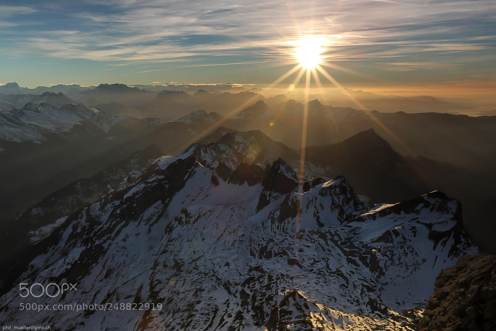 Canon EOS 60D sample photo. Top of säntis photography