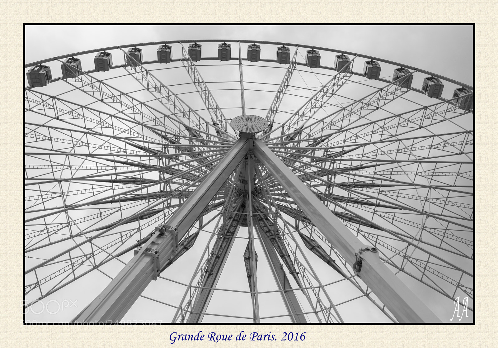 Nikon D90 sample photo. Grande roue de paris photography